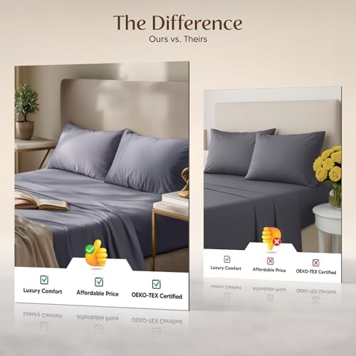 Utopia Bedding easy-care, machine-washable sheets