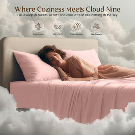 Easy-care Utopia Bedding sheets stay soft after machine washing.