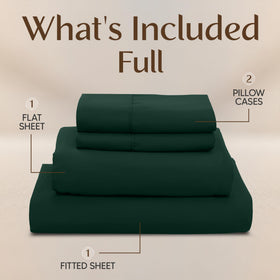 Ultra-soft flat sheet 81 by 96 inches for full-size beds by Utopia Bedding