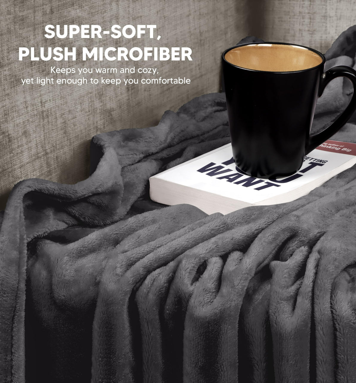 Utopia Bedding cozy versatility for bed, couch, and travel