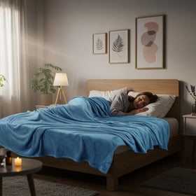 Utopia Bedding fleece blanket suitable for camping and travel warmth