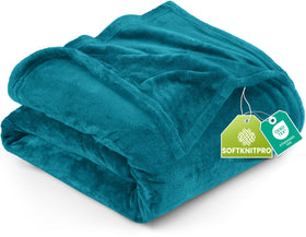 Utopia Bedding fleece blanket queen turquoise 300GSM offers soft, cozy warmth for restful nights