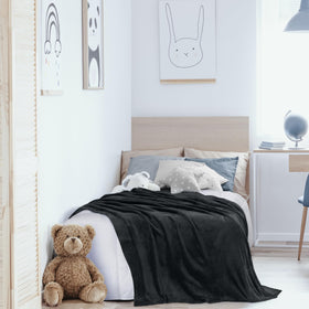 Utopia Bedding fleece blanket ready for travel and camping trips