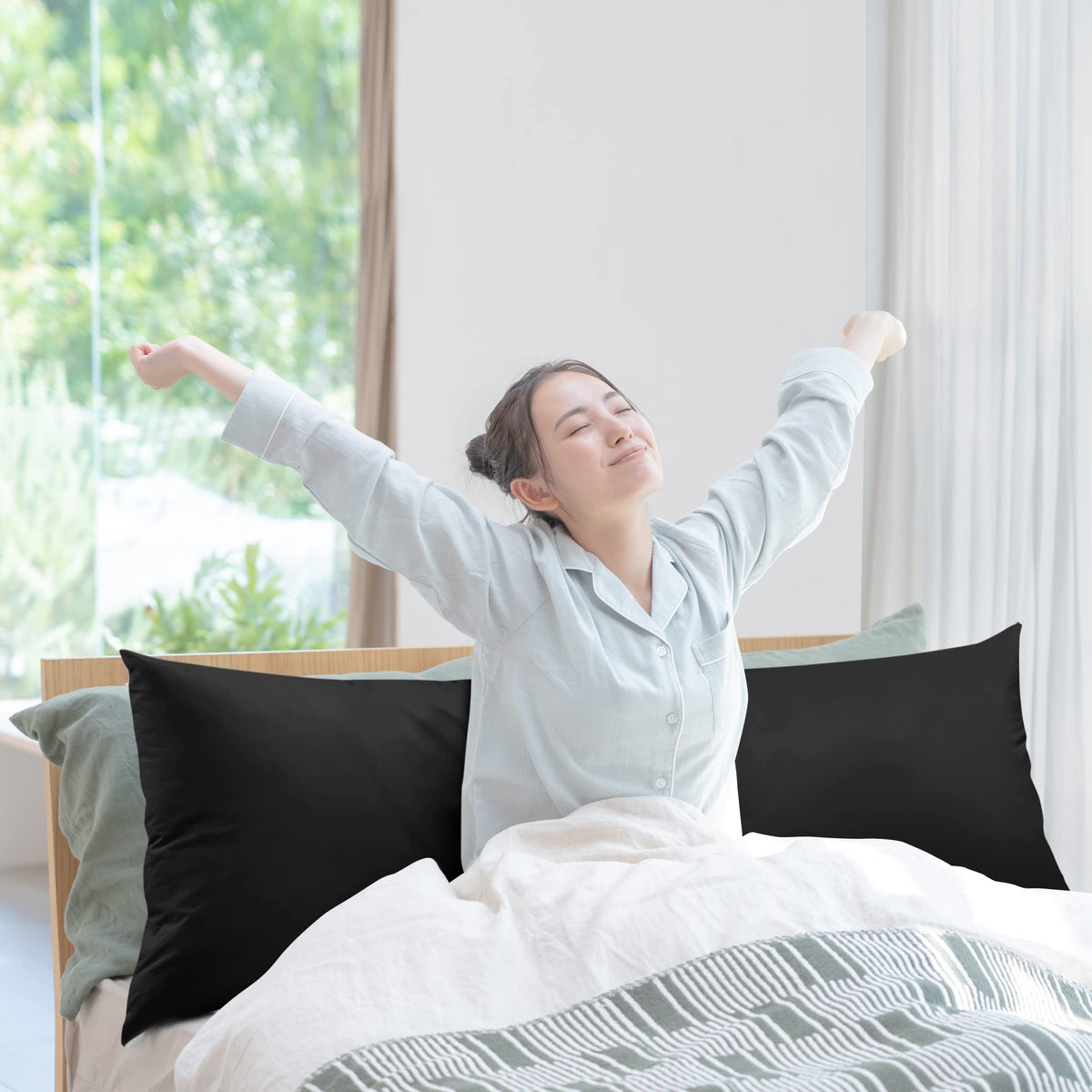 Utopia Bedding full body pillow care instructions for easy maintenance