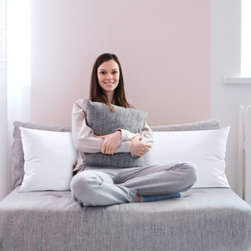 Utopia Bedding durable stitched edges emphasize long-lasting shape