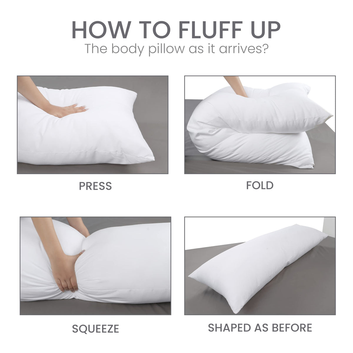 Utopia Bedding easy spot-clean label for simple care