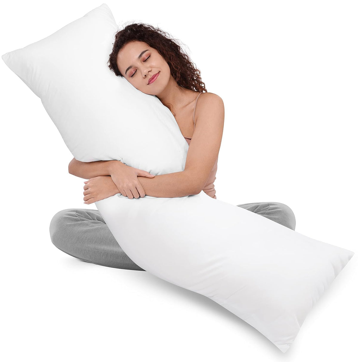 Utopia Bedding side sleeping use demonstrates alignment-friendly support