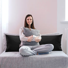 Utopia Bedding full body pillow arrives vacuum-packed for safe transit