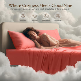 Utopia Bedding Coral care guide to maintain softness and color
