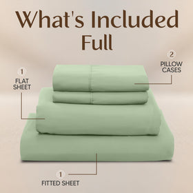 Utopia Bedding two 20x30 pillowcases accompanying the full sheet set