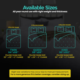 Utopia Bedding gift-ready packaging image presents an inviting, ready-to-gift set.