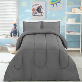Utopia Bedding grey kids lightweight microfiber for breathable nights