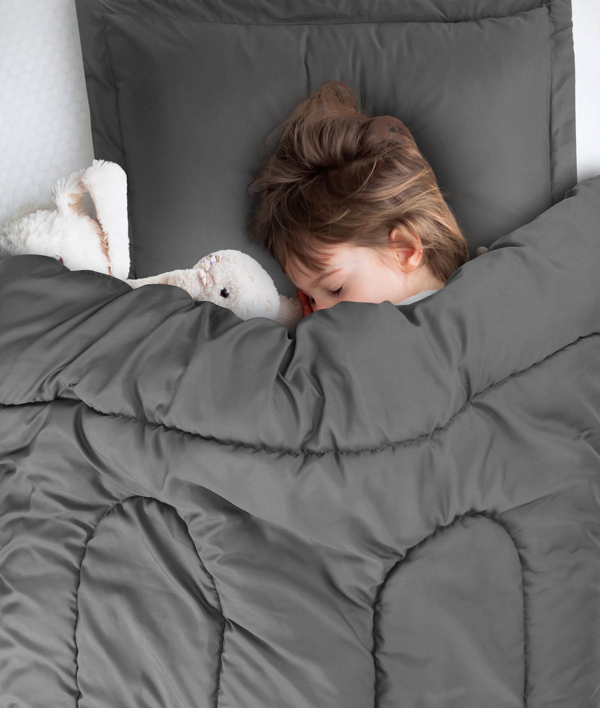 Utopia Bedding grey kids twin bedding fits most kid rooms