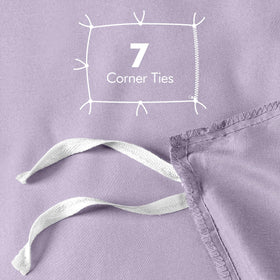 Utopia Bedding hidden zipper closure simplifies duvet insertion and keeps it in place.