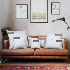 Utopia Bedding high-rebound filling preserves full shape for daily couch use.