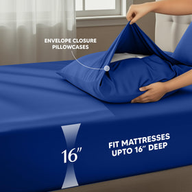Utopia Bedding microfiber close up shows soft breathable fabric