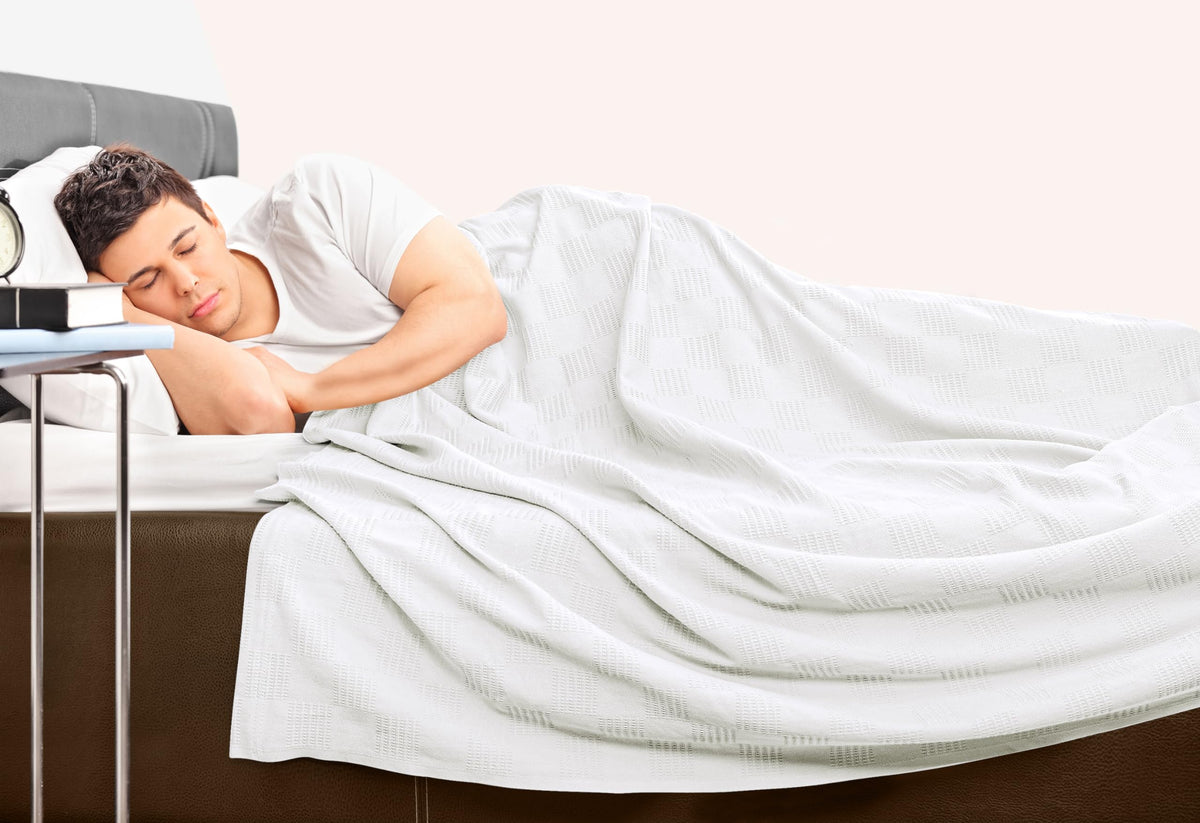Utopia Bedding lightweight cozy blanket ideal for spring and summer.