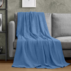 Utopia Bedding lightweight summer blanket ideal for sofa lounging.