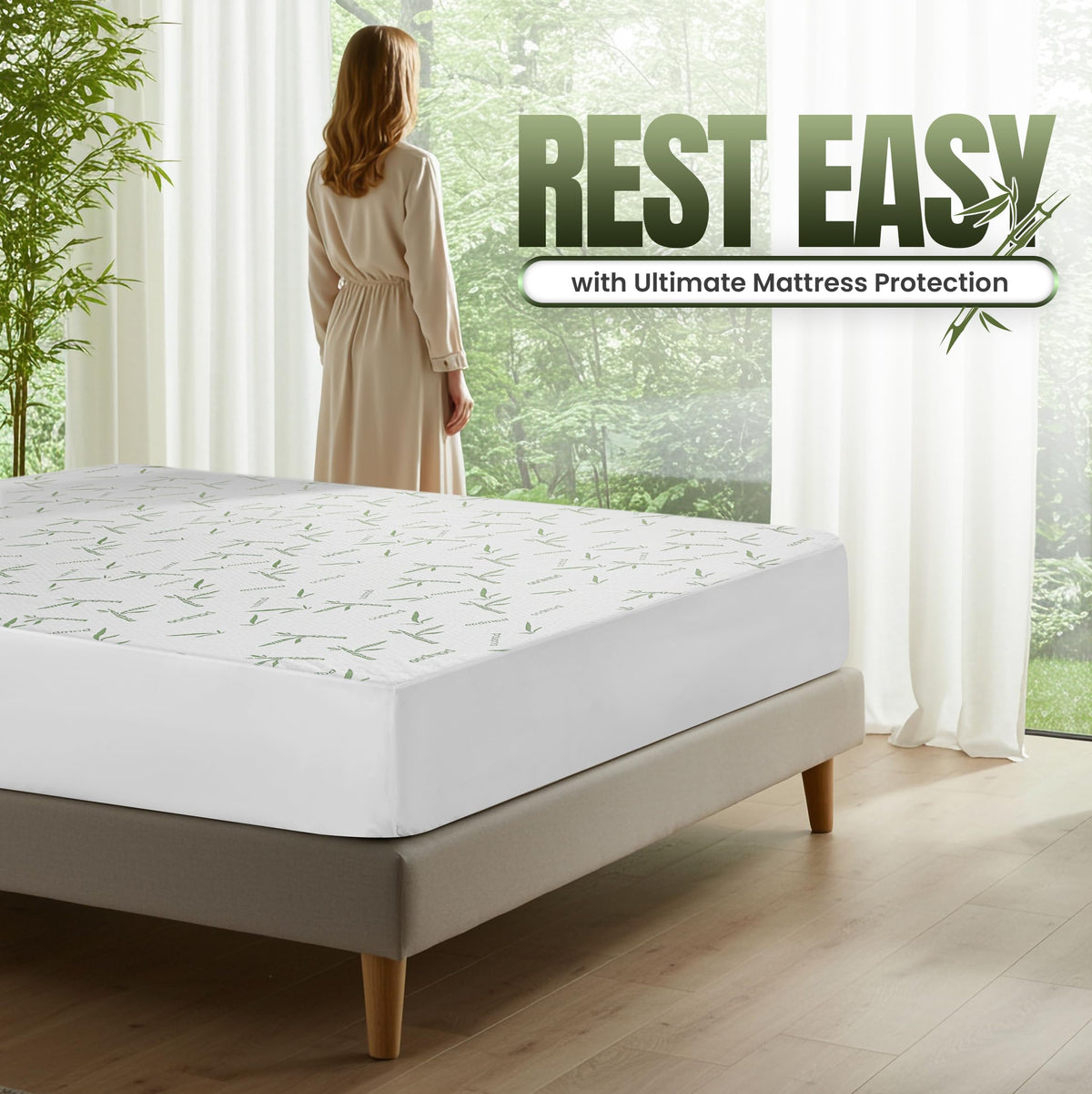 Utopia Bedding machine washable care: cold wash, low tumble dry.