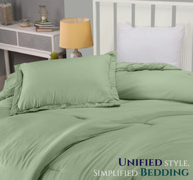 Utopia Bedding machine washable set with easy care and quick drying.
