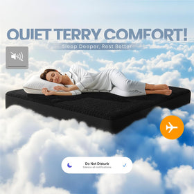 Utopia Bedding bedroom setup showcases ready-to-use protector.