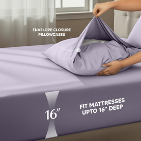 Utopia Bedding microfiber texture close-up shows soft, durable fabric