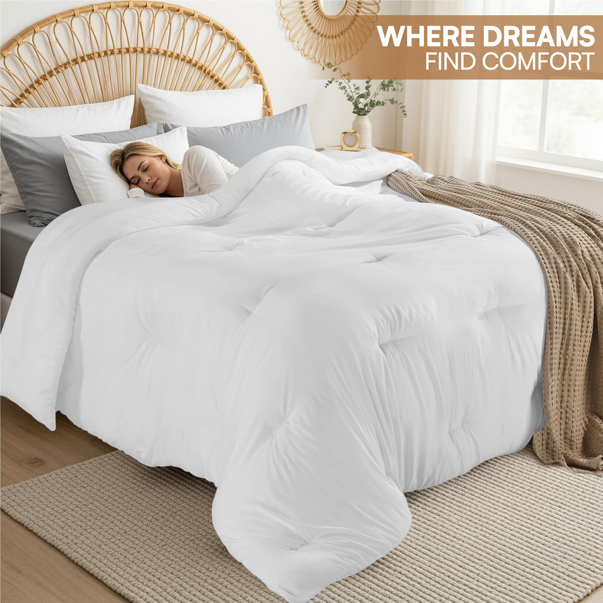 Utopia Bedding OEKO-TEX certified materials ensure safety and peace of mind.