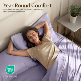 Utopia Bedding OEKO-TEX certified label indicating safety standards
