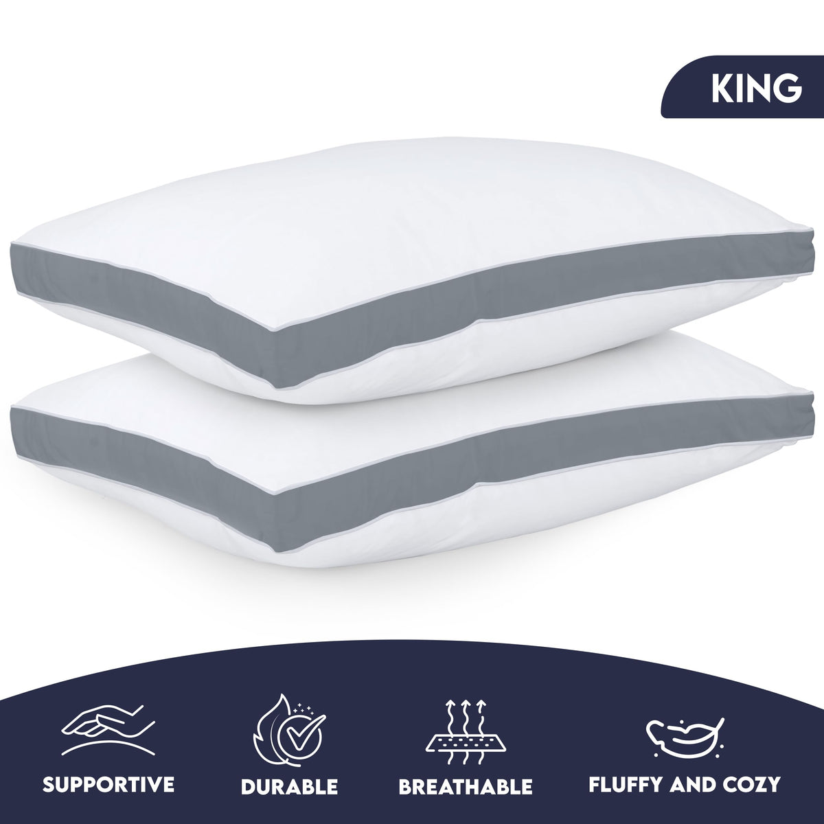 Utopia Bedding cooling, breathable pillow ideal for hot sleepers