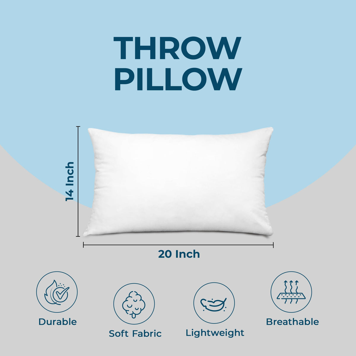 Utopia Bedding pillow-fluff-refill helps maintain shape through daily use.