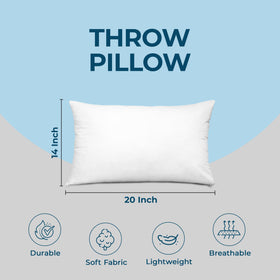 Utopia Bedding pillow-fluff-refill helps maintain shape through daily use.