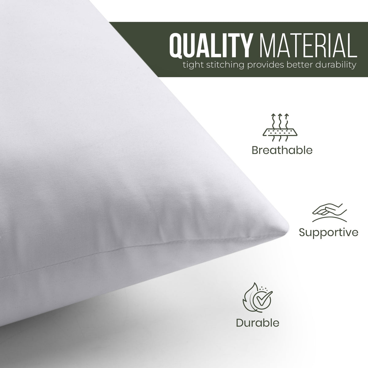 Utopia Bedding fluffing demonstration illustrates quick loft restoration
