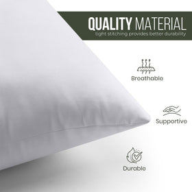 Utopia Bedding fluffing demonstration illustrates quick loft restoration