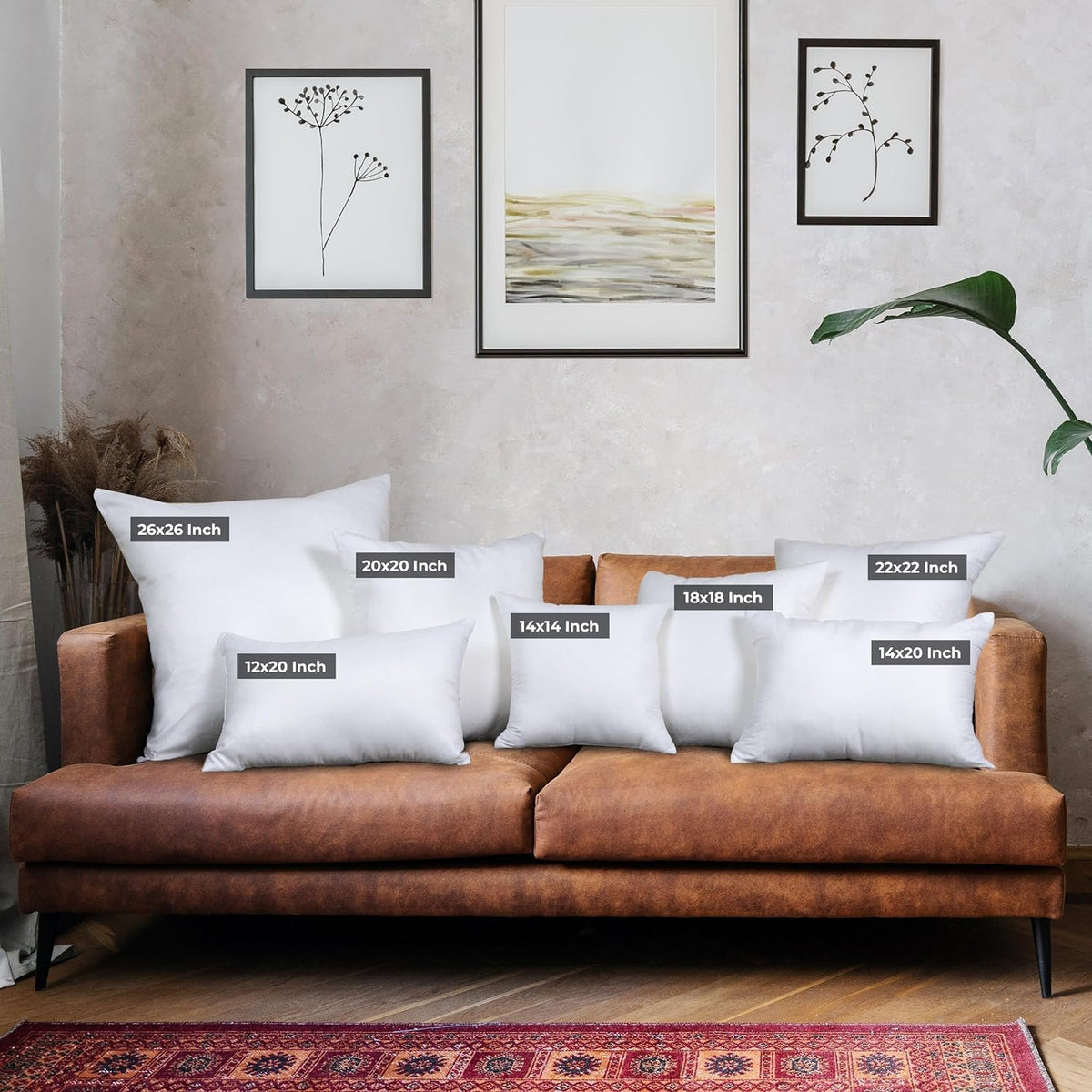 Utopia Bedding pillow insert with high rebound fiber maintains shape