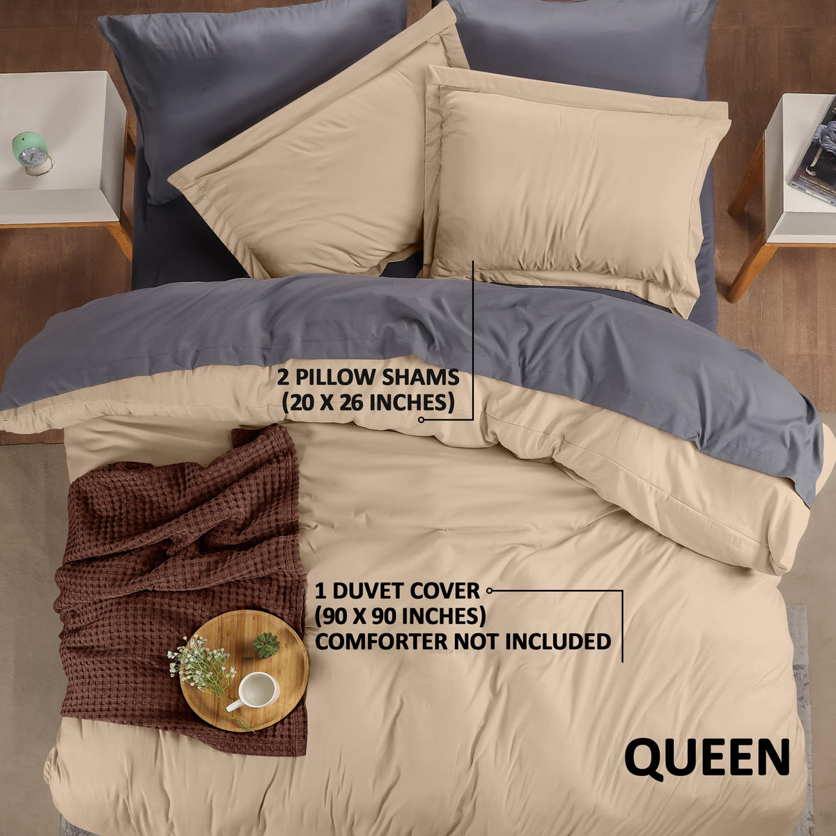 Utopia Bedding pillow shams 20x26 with 2-inch flange for decorative enhancement