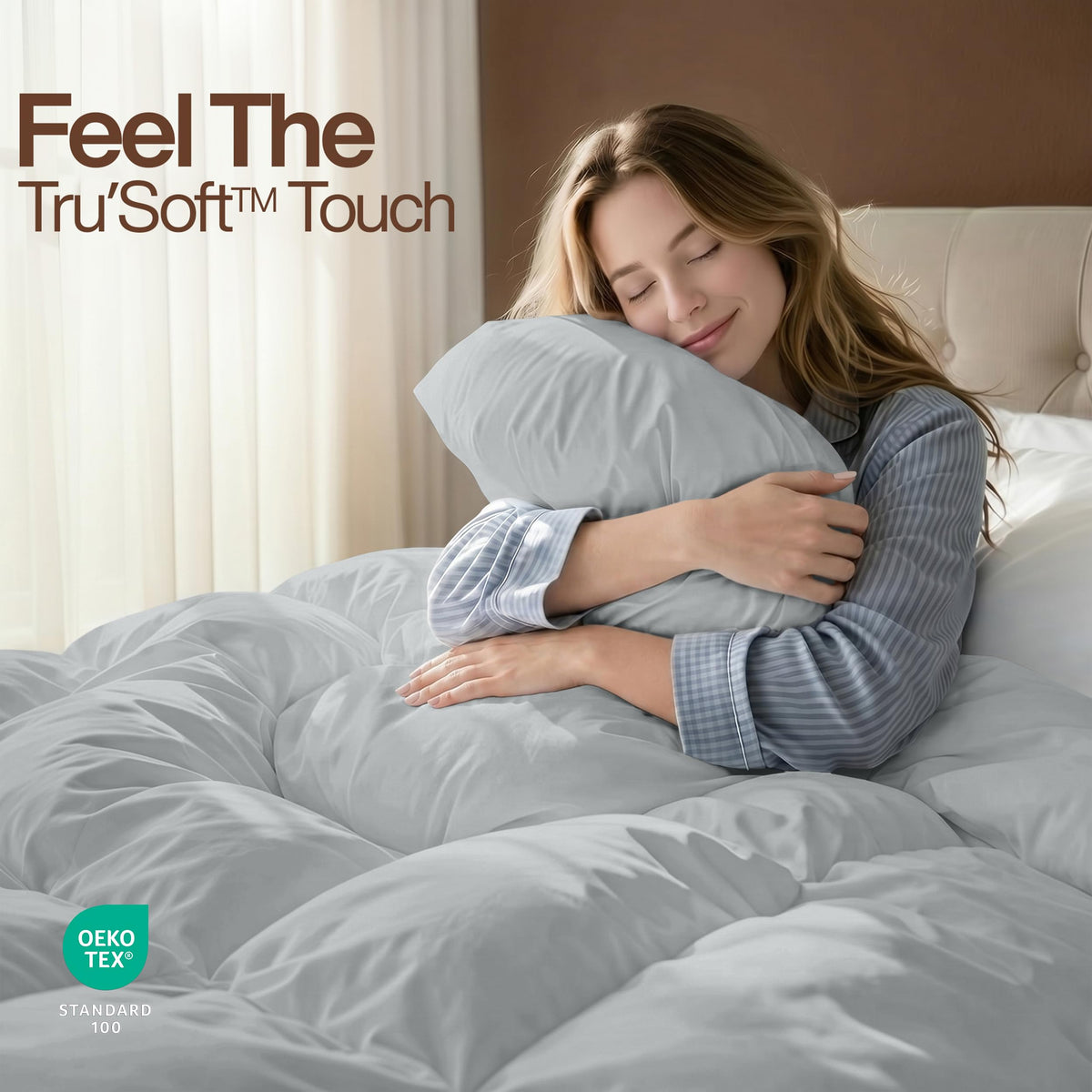 Utopia Bedding queen-size 88x88 duvet insert fits standard beds