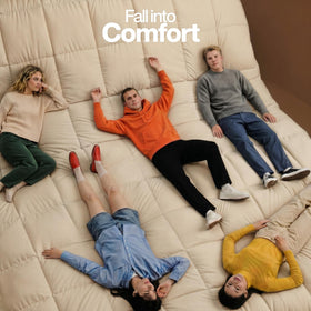 Utopia Bedding box-stitch construction keeps fill evenly distributed for lasting loft.