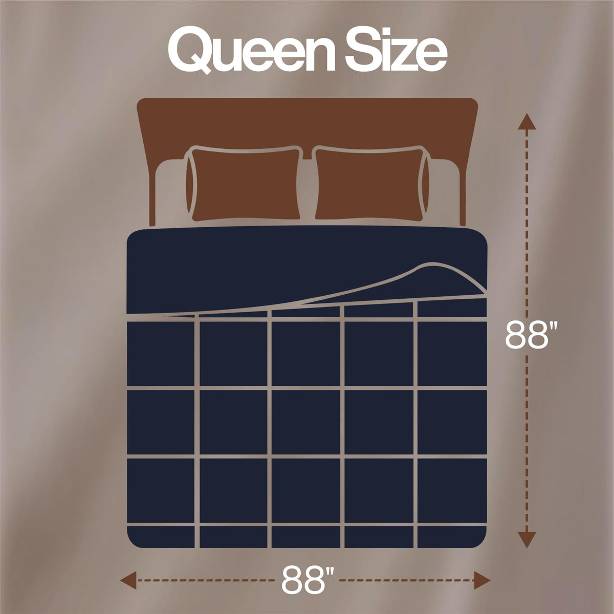 Utopia Bedding box-stitch detail highlighting even fill distribution