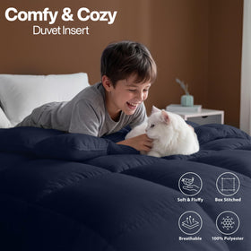 Utopia Bedding care instruction image demonstrating cold wash
