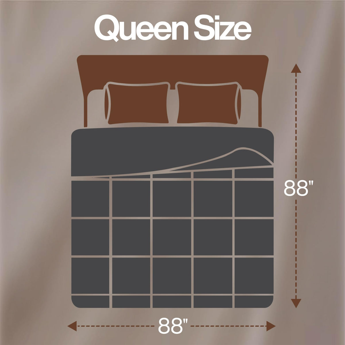 Utopia Bedding corner tabs closeup showing duvet cover stays in place.