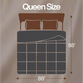 Utopia Bedding corner tabs closeup showing duvet cover stays in place.
