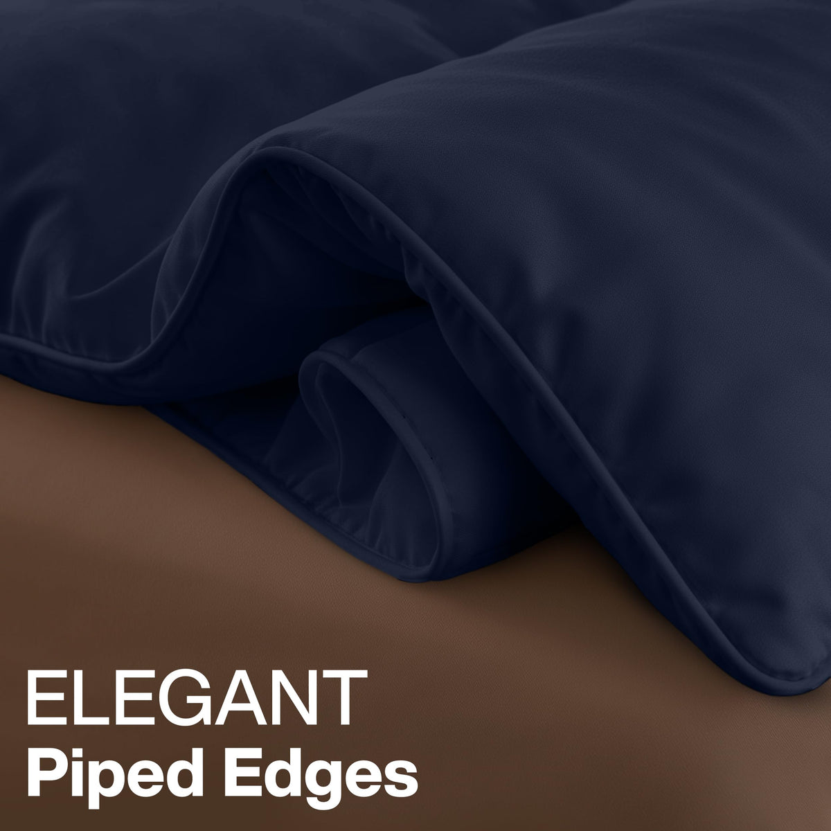 Utopia Bedding folded duvet insert showcasing plush loft