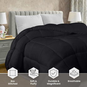 Utopia Bedding corner tabs secure duvet covers and prevent shifting.