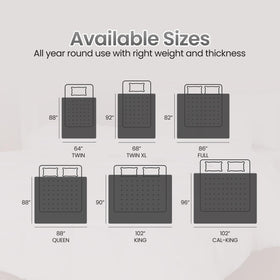 Utopia Bedding durable edges keep the quilt looking neat after washing.