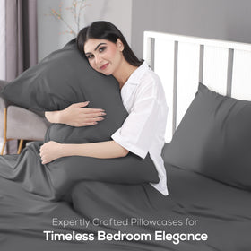 Utopia Bedding Queen jersey-knit stretch close-up — flexible fabric for easy bed making.
