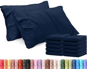 Utopia Bedding queen pillow cases 12-pack pack shot, soft and durable for long-lasting comfort.