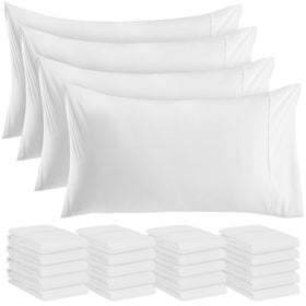 Utopia Bedding queen pillowcase with envelope closure secures pillow for a tidy look