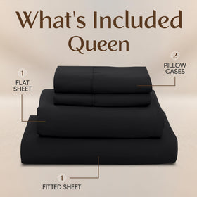 Utopia Bedding pillowcases paired with the set for a coordinated, cozy look