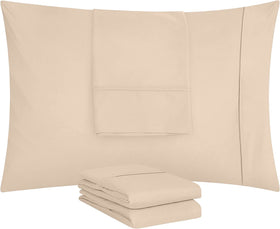 Utopia Bedding 20x30 inch queen pillow case showcases true pillow size
