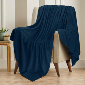 Utopia Bedding queen-size blanket ready for bed setup